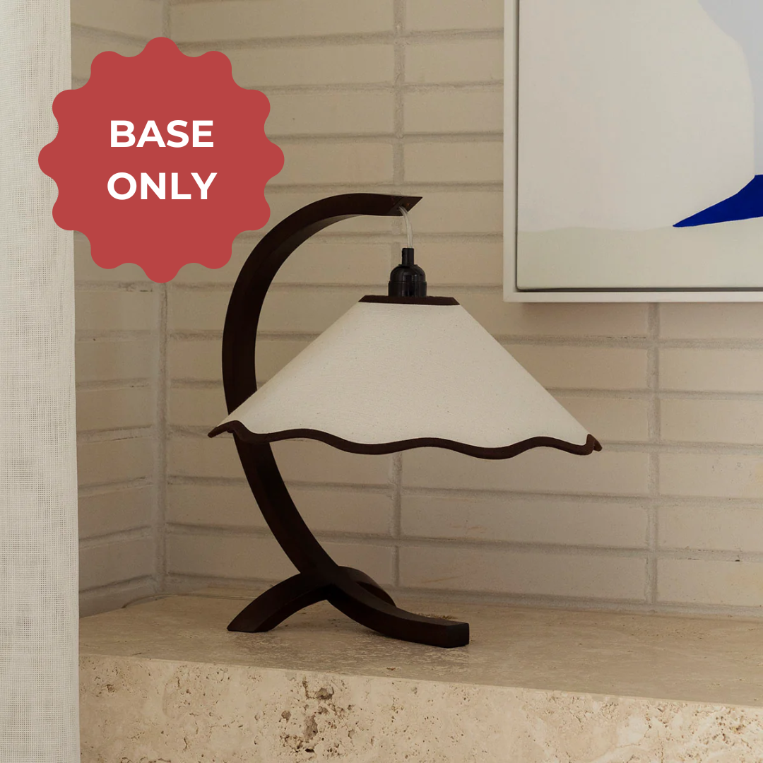 SAMPLE A - Kira Table Lamp - Walnut - base only