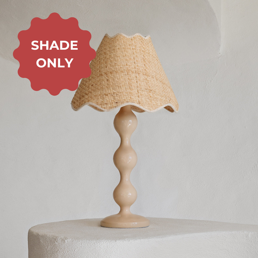 SAMPLE A - Evie Table Lamp - Sand - Shade only