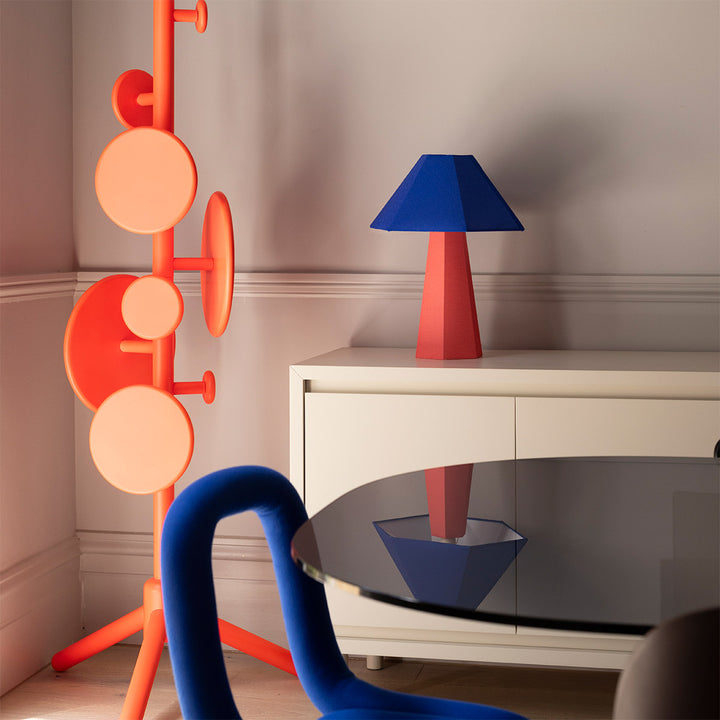 Blake Table Lamp - Azure Petal