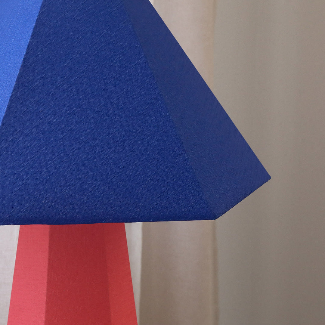 SAMPLE A - Blake Table Lamp - Azure Petal