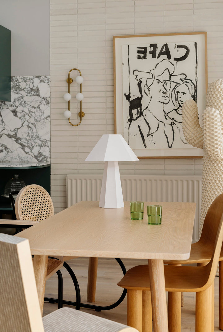 SAMPLE A - Blake Table Lamp - Pearl - shade only