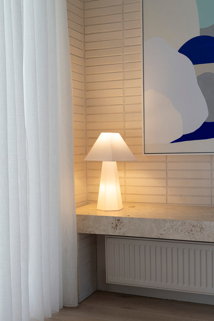 Blake Table Lamp - Pearl
