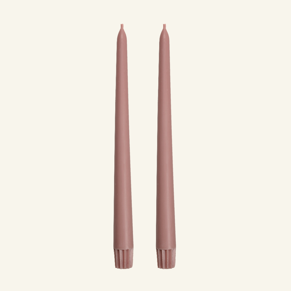 » Dripless Taper Candle - Dusty Rose (100% off)