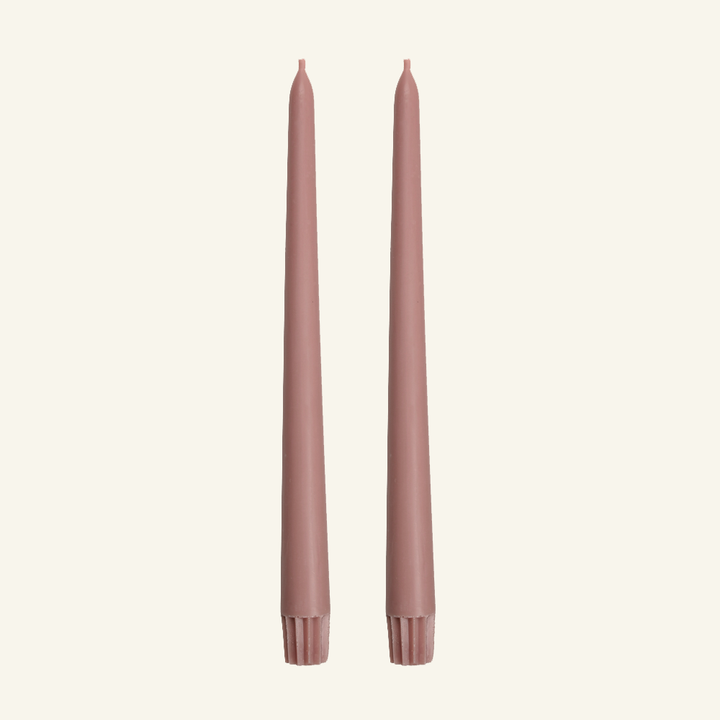 » Dripless Taper Candle - Dusty Rose (100% off)
