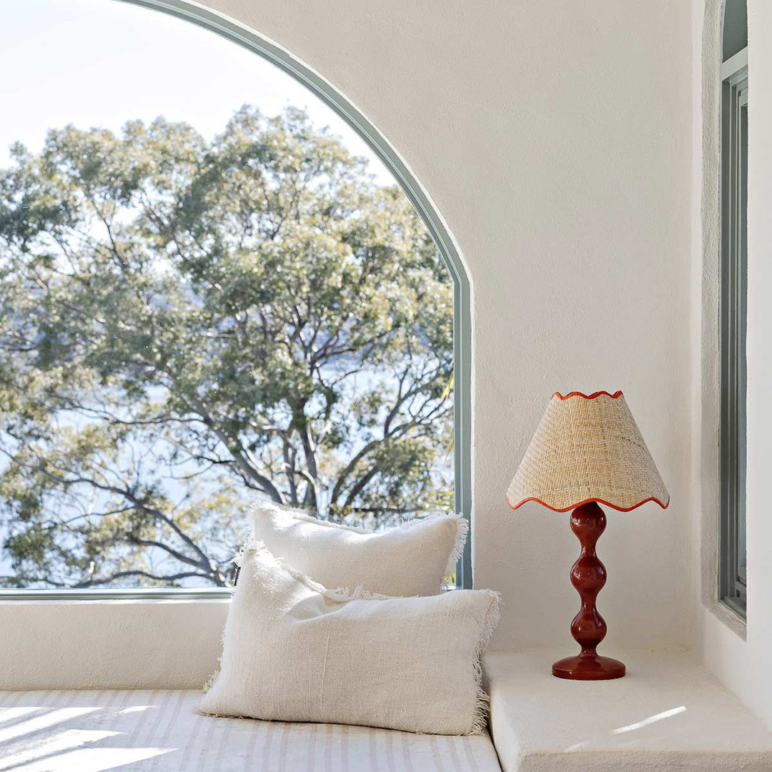 SAMPLE B - Evie Table Lamp - Cherry
