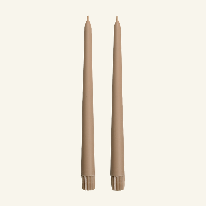» Dripless Taper Candle - Latte (100% off)