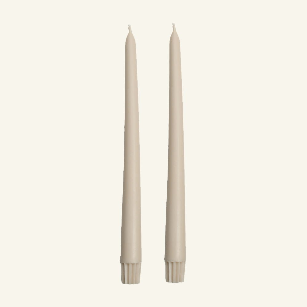 » Dripless Taper Candle - Oat (100% off)
