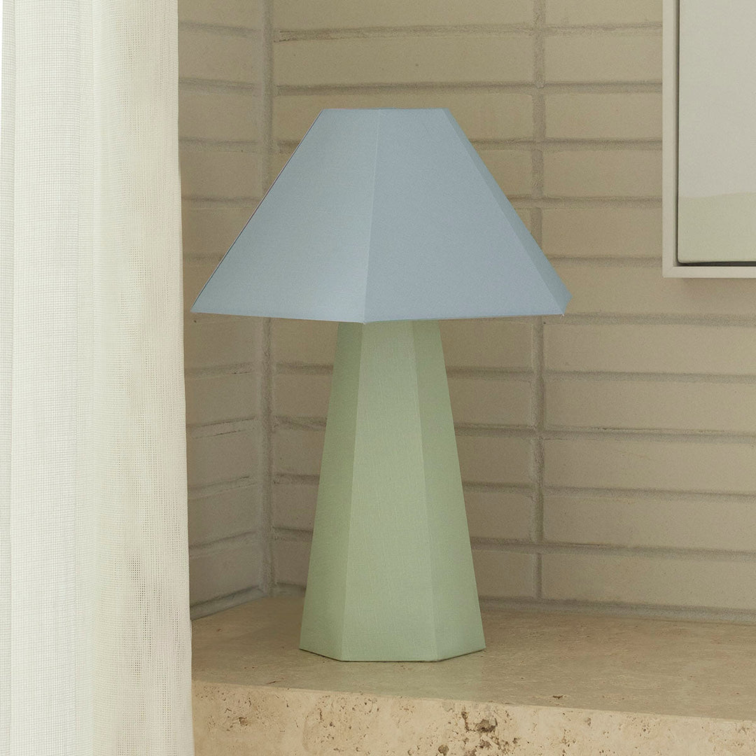 SAMPLE A - Blake Table Lamp - Glacial Mint