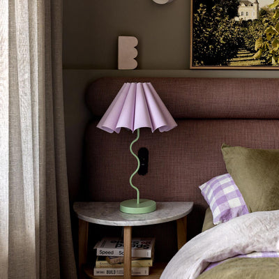 Cora Table Lamp - Lilac / Pastel Green [PRE-ORDER]