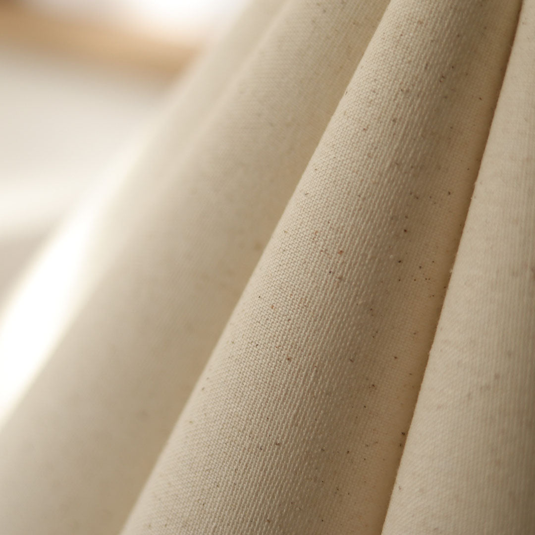 Cora Table Lamp – top view of the cream fluted linen lampshade by Paola And Joy